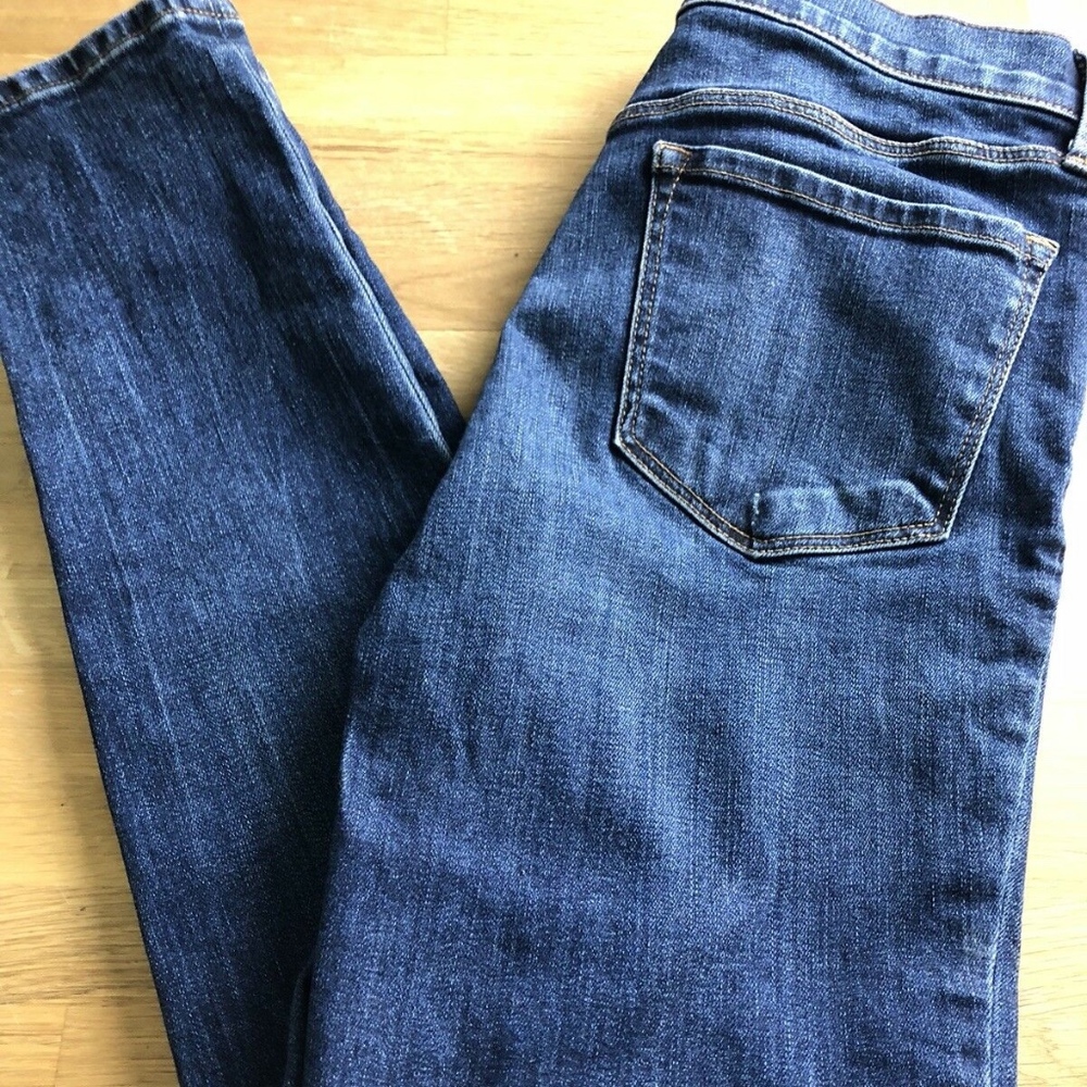 J Brand Indigo Wash Dark Skinny Jeans Size 28
